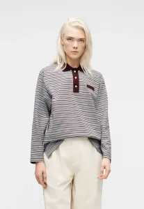 Полосатая рубашка поло Copenhagen Studios, Multi-Coloured