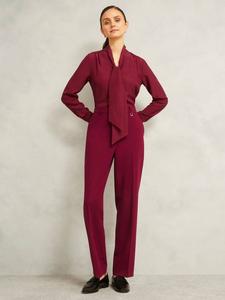 Топ с V-образным вырезом Mimi Hobbs, Beryl Red