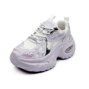 La Chapelle Низкие, амортизирующие, нескользящие и дышащие кроссовки на массивной подошве для женщин, розового цвета