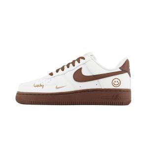 Air Force 1 LOW Luck Abrasion Resistant низкие скейтборд кроссовки Women's Beige Nike, бежевый