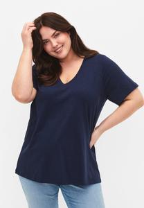 Базовая футболка Zizzi, темно-синий