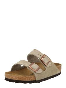 Классические слипоны BIRKENSTOCK Mules Arizona, серо-коричневый