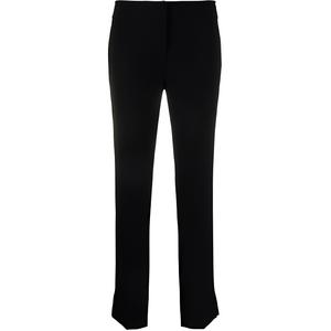 Укороченные зауженные брюки EMPORIO ARMANI, черный