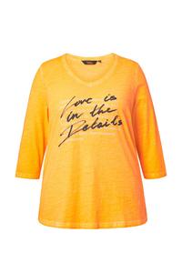 Рубашка Ulla Popken, неоново-оранжевый