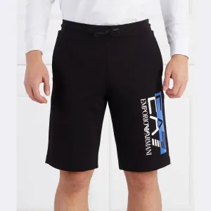 Шорты стандартного кроя Ea7, черный