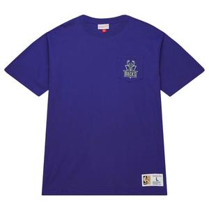 Mitchell Ness Футболка Mitchell & Ness x NBA мужская purple