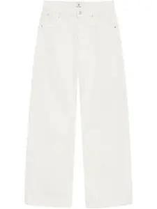 Прямые джинсы ANINE BING, белый