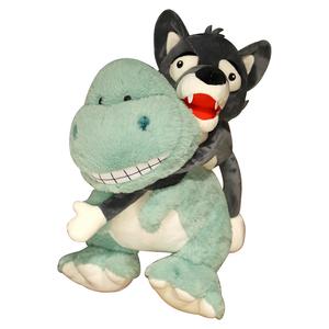 Плюшевая игрушка динозавр волк высота 40см/48см Bitter purchase