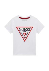 Футболка с принтом LOGOSTICKEREI Guess, белый