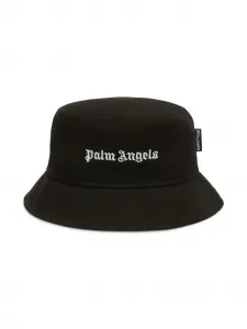 Панама с логотипом Palm Angels Kids, черный