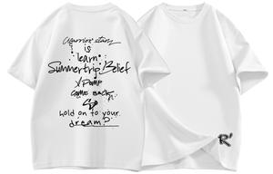 Футболка Unisex Huichao Riding The Wind Collection WARRIOR, белый