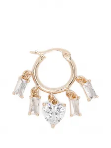 Серьги с цирконами Maje, золотой