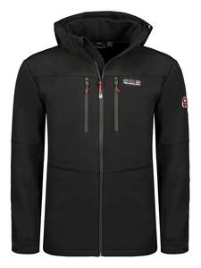 Куртка софтшелл "Тиммексана" черного цвета ANAPURNA