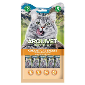 Жидкий снек Arquivet с курицей для кошек 80 ГР Arquivet