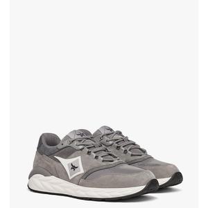 Skywander Lo кроссовки из телячьей замши и кожи MCM, серый