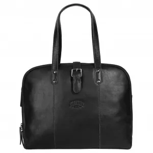 Портфель Клондайк 1896, натуральная кожа Klondike 1896, черный