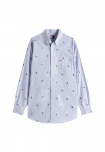 Рубашки Tommy Jeans, светло-голубой