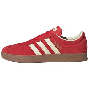 Adidas Кроссовки для скейтбординга Vl Court Classic, нескользящие, износостойкие, низкие, унисекс, красные