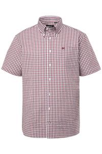 Рубашка на пуговицах классического кроя Men Plus, темно-красный