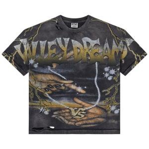 Футболка Vale Forever Hands Of God Tee, Washed/Black