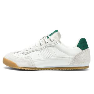 Амортизирующие устойчивые к истиранию повышающие высоту отскока низкие повседневные детские кроссовки для подростков PROTECTCAMEL, белый/зеленый