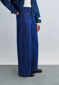 Джинсы свободного кроя floride Sandro, Bleu Brut