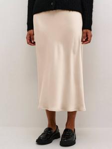 Сатиновая юбка Lotte KAFFE, Feather Grey