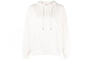 Худи с принтом логотипа на шнурке Alexander McQueen, экрю