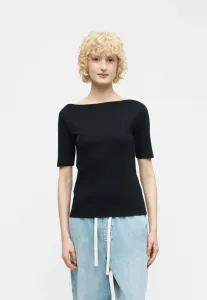 Современная базовая футболка с изображением лодки Gap, Black