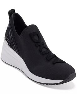 Женские кроссовки Keeva на танкетке DKNY, черный