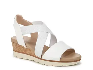 Dr. Scholl's Сандалии Just Cute Wedge Sandal от Dr. Scholl, белые