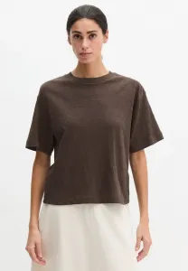 Базовая футболка с коротким рукавом Marc O'Polo, Burnt Coffee