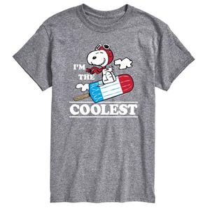 Мужская футболка Peanuts Im The Coolest Tee Licensed Character