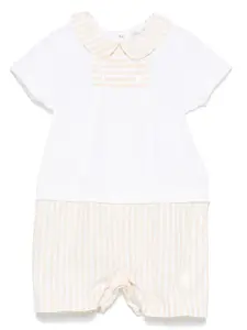 Ромпер в полоску Patachou, желтый