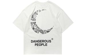 Футболка унисекс DANGEROUSPEOPLE, Белый