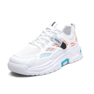 SHOUBA Мужские белые кеды низкие, цвет White