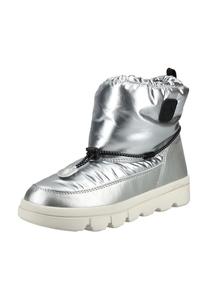 Ботильоны из искусственной кожи/нейлона GEOX, цвет Silber/schwarz
