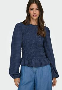 Блуза JDY L/S SMOCK EXP, Navy Blazer/Dark Blue