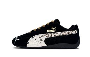 Speedcat Collection низкие повседневные кроссовки Unisex Black Brown PUMA, черный коричневый