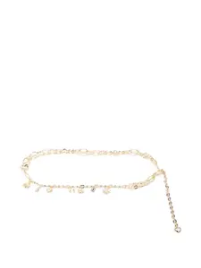 Цепочный ремень с подвесками Maje, золотой