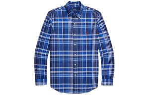 Рубашка в клетку Pony Polo Ralph Lauren, синий