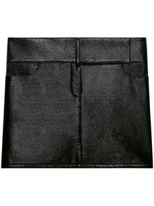 Courrèges юбка мини с поясом, черный