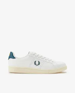 Унисекс спортивные кроссовки B721 из кожи Fred Perry, белый