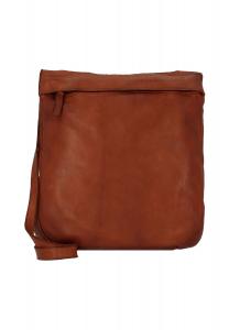Сумка через плечо Submarine кожаная 25 см HAROLD'S, цвет Cognac