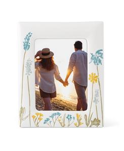 Рамка с изображением полевых цветов, 5"x7" Lenox, белый