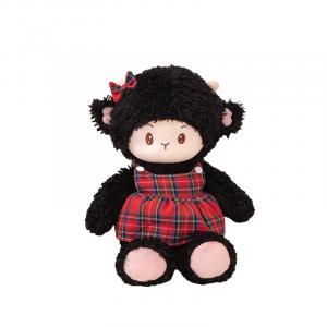 Tak Bebe Плюшевая кукла бегущая маленькая девочка черный 50 см высота