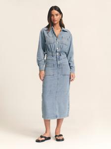 Платье St MRLO HAMISH MIDI DRESS, синий