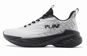 Кроссовки мужские с низким верхом Mist серо-черные Qiaodan