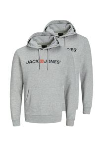 Толстовка / толстовка с капюшоном 2 шт. в упаковке Jack & Jones, серый