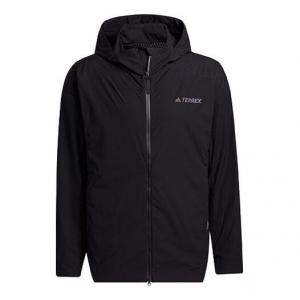 Куртка adidas Myshelter Windb Outdoor Sports Hooded Jacket Black, черный